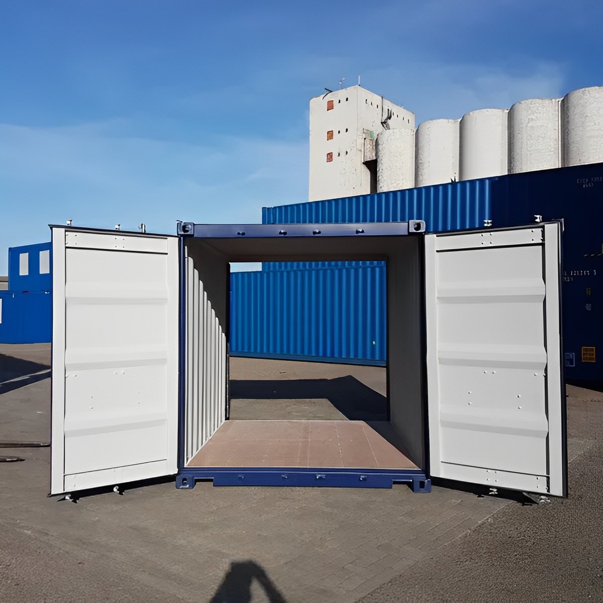 10 ft Zeecontainer met Dubbele Deuren