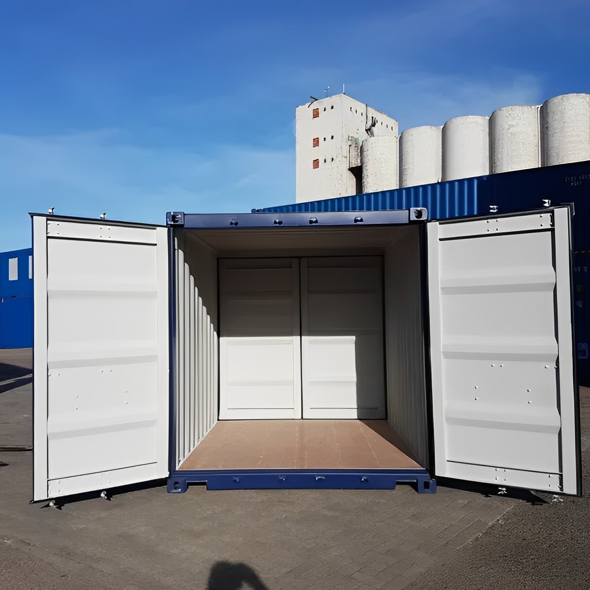 10 ft Zeecontainer met Dubbele Deuren - obrazek 3