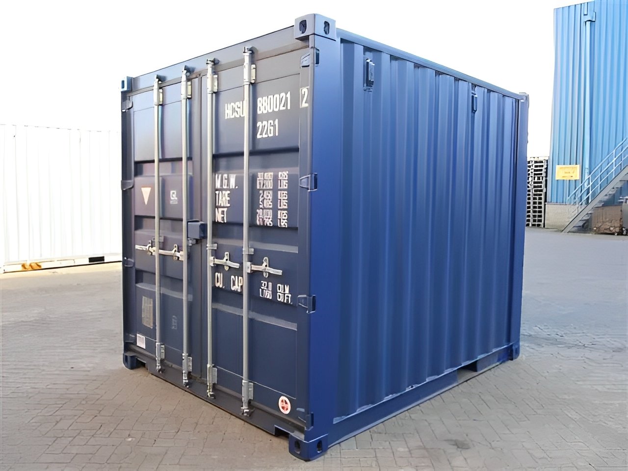 10 ft Zeecontainer met Dubbele Deuren - obrazek 5