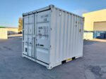 3 x 2,4 meter zeecontainer (eenmalig gebruik) – wit