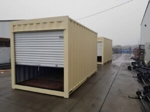 16ft opslagcontainer met roldeur