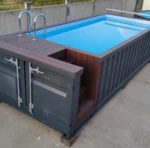 Zwembaden in 20ft containers