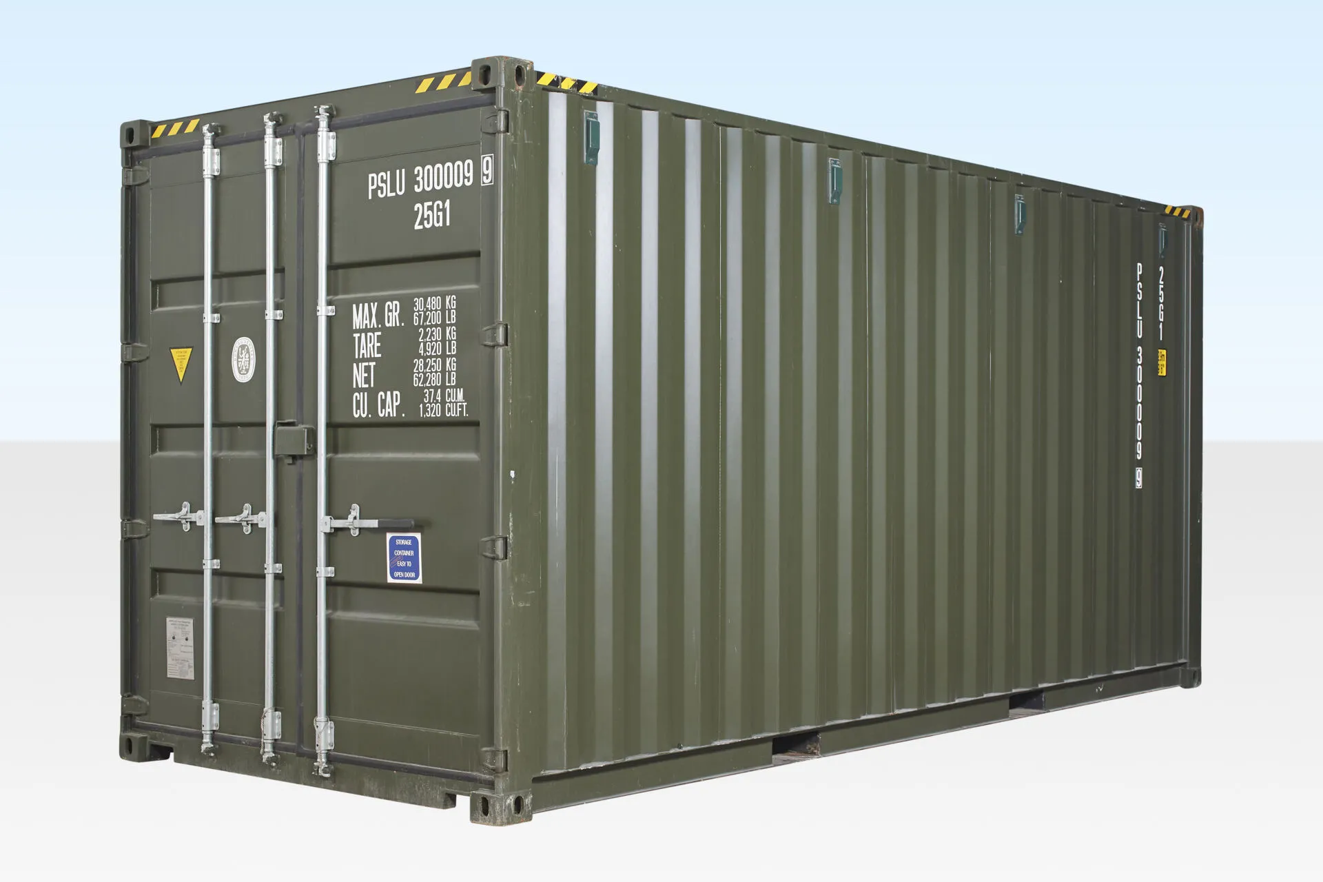 20ft High Cube Container – Eén rit (9ft 6′ hoog) – Image 5