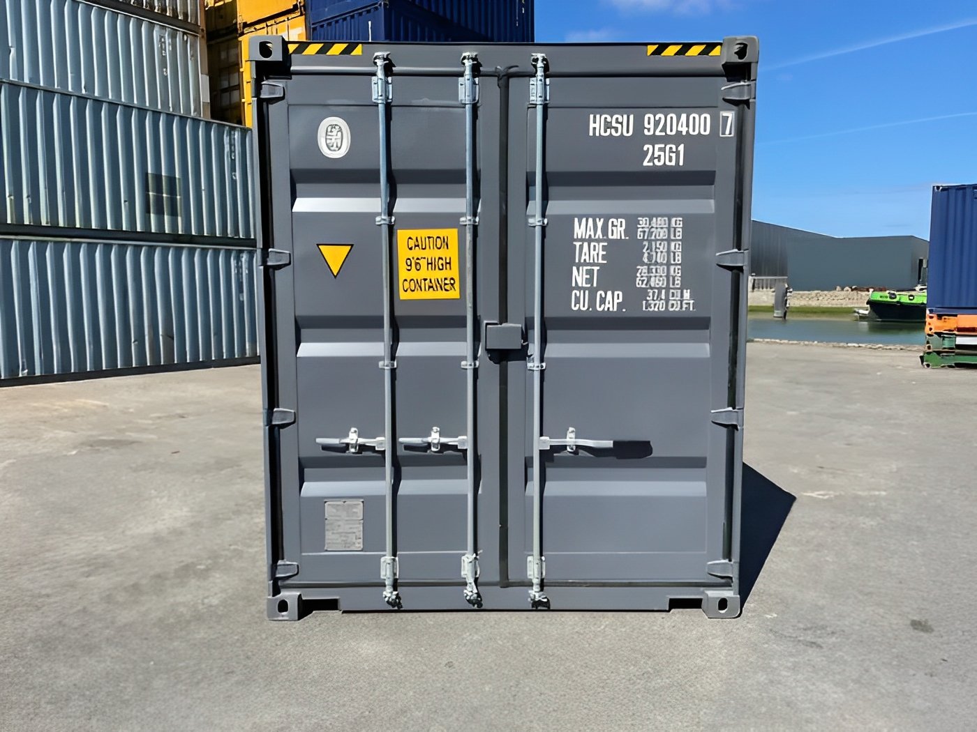 20ft High Cube Container – Eén rit (9ft 6′ hoog) – Image 4