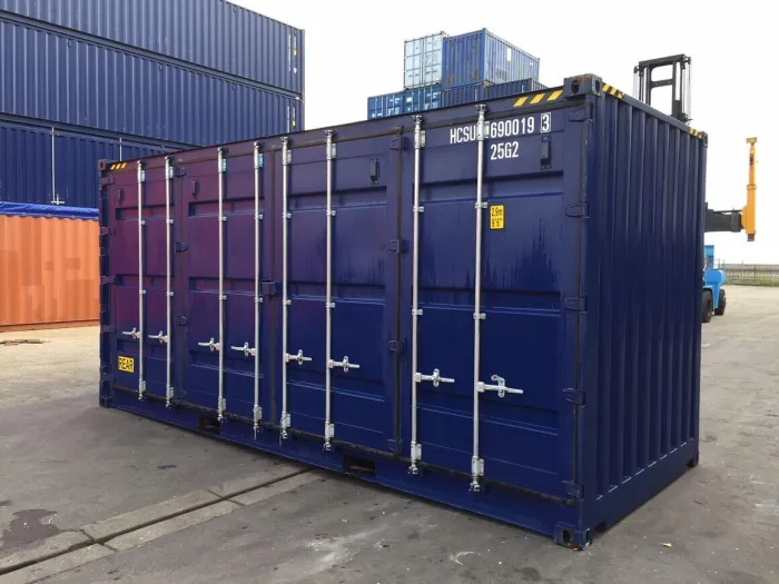 20ft open zijwand hoge kubuscontainer (9′ 6″ hoog)