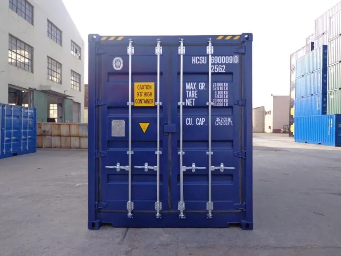 20ft open zijwand hoge kubuscontainer (9′ 6″ hoog) - Afbeelding 5