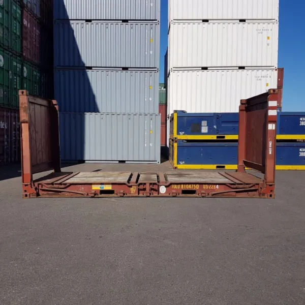 20Ft X 8Ft Used Flat Rack Shipping Containers - Afbeelding 4