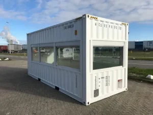 20 ft High Cube Observatiecontainer met Vaste Beglazing