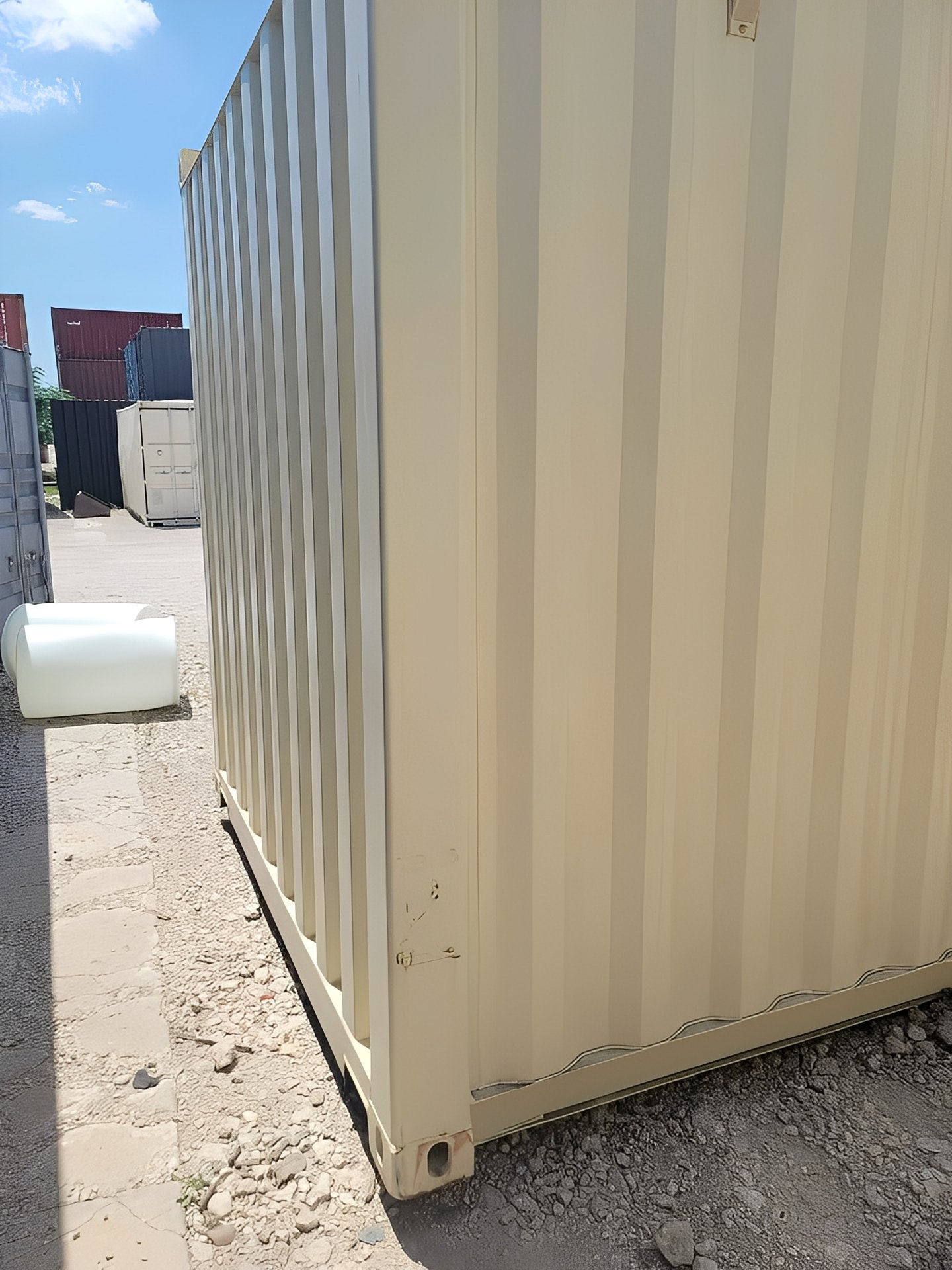 20ft zeecontainer met open zijkanten – Dubbele zijdeuren - Afbeelding 7