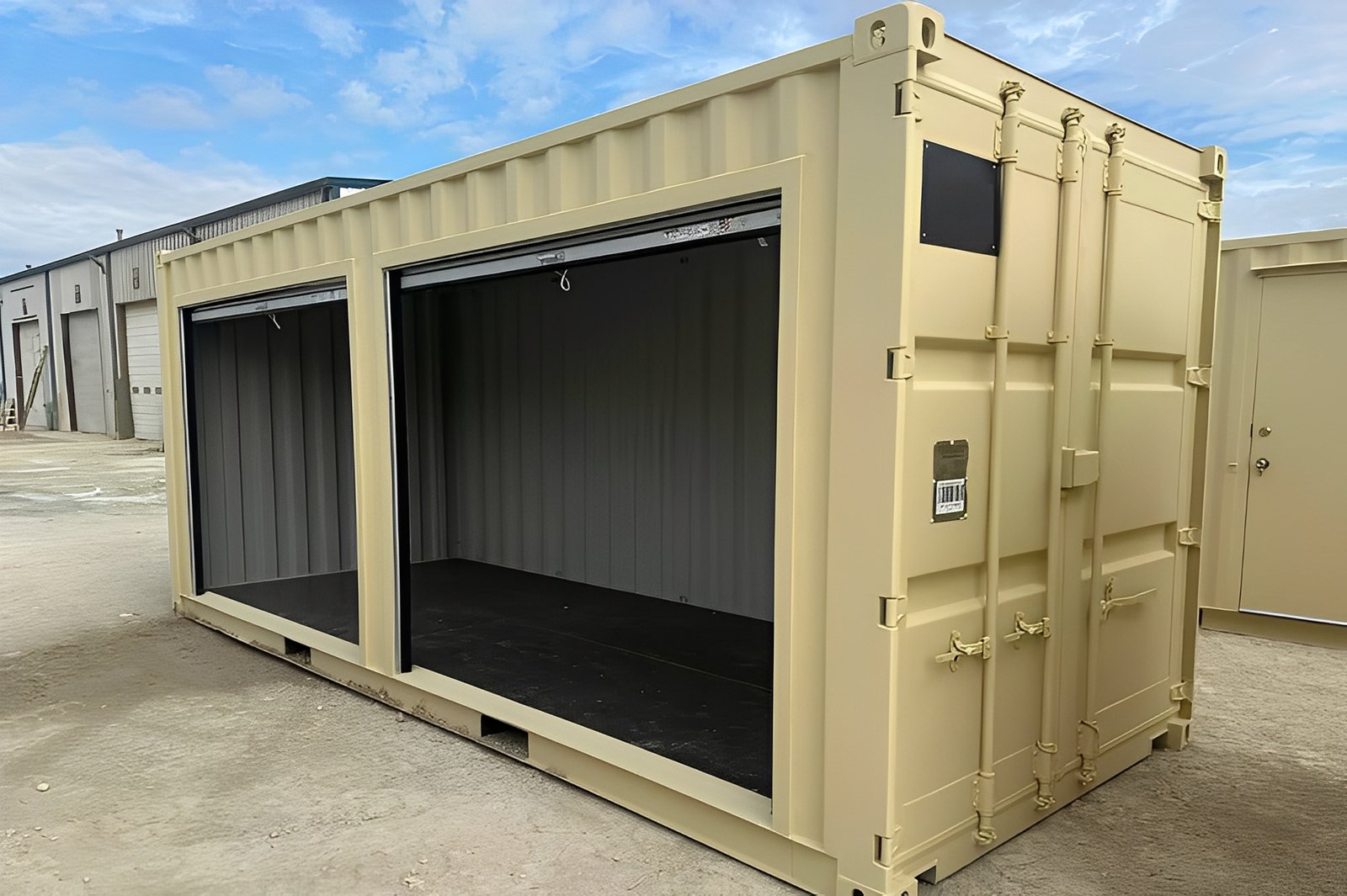 20ft zeecontainer met dubbele laadkleppen aan de zijkant – Bild 2