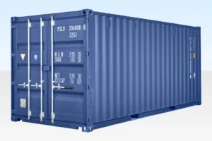 Stalen opslagcontainer van 20 x 8 voet