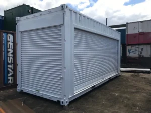 20ft x 8ft rolscherm zeecontainers