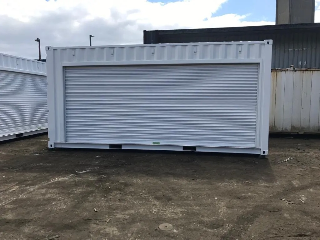 20ft x 8ft rolscherm zeecontainers - Afbeelding 2