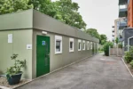 (3 vakken) Modulair gebouw conform de regelgeving