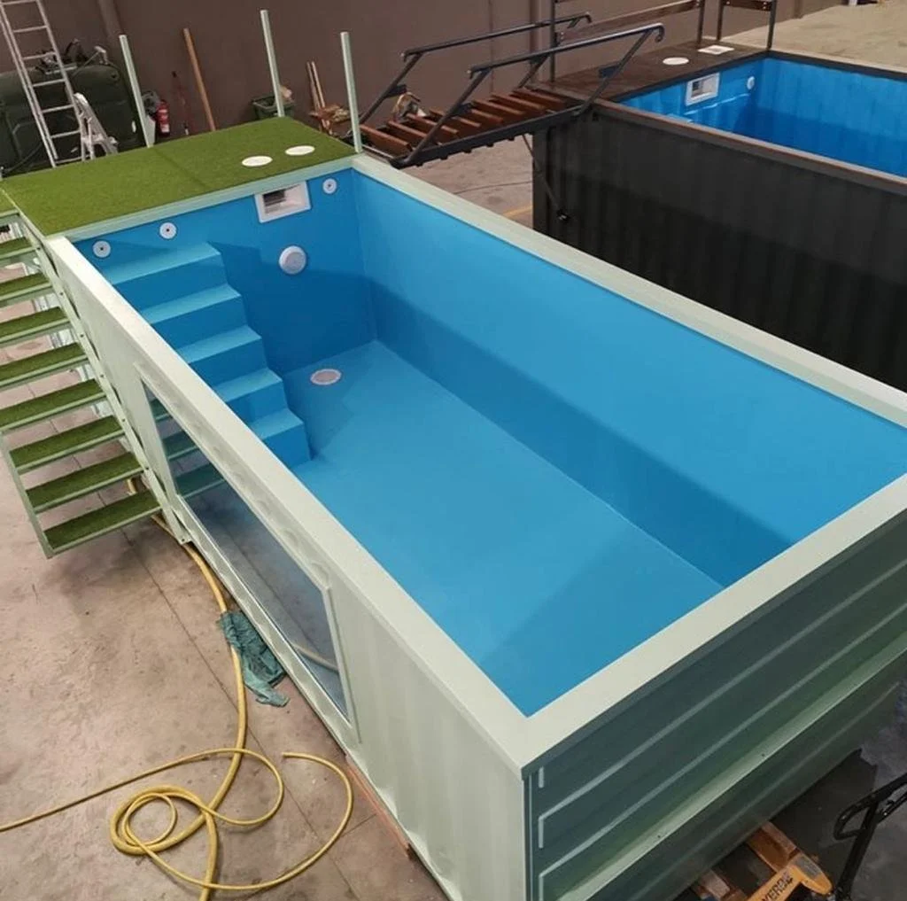 Zwembaden van 30ft zeecontainers - Afbeelding 2