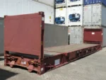 40ft gebruikte opvouwbare flat rack containers