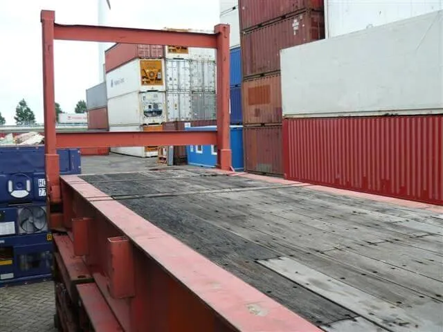 40ft gebruikte opvouwbare flat rack containers - Afbeelding 2