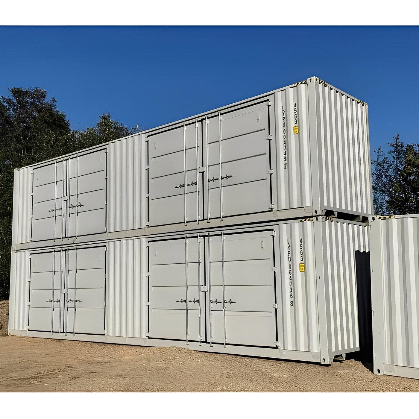 40ft High Cube opslagcontainer met 2 zijdeuren - Image 7