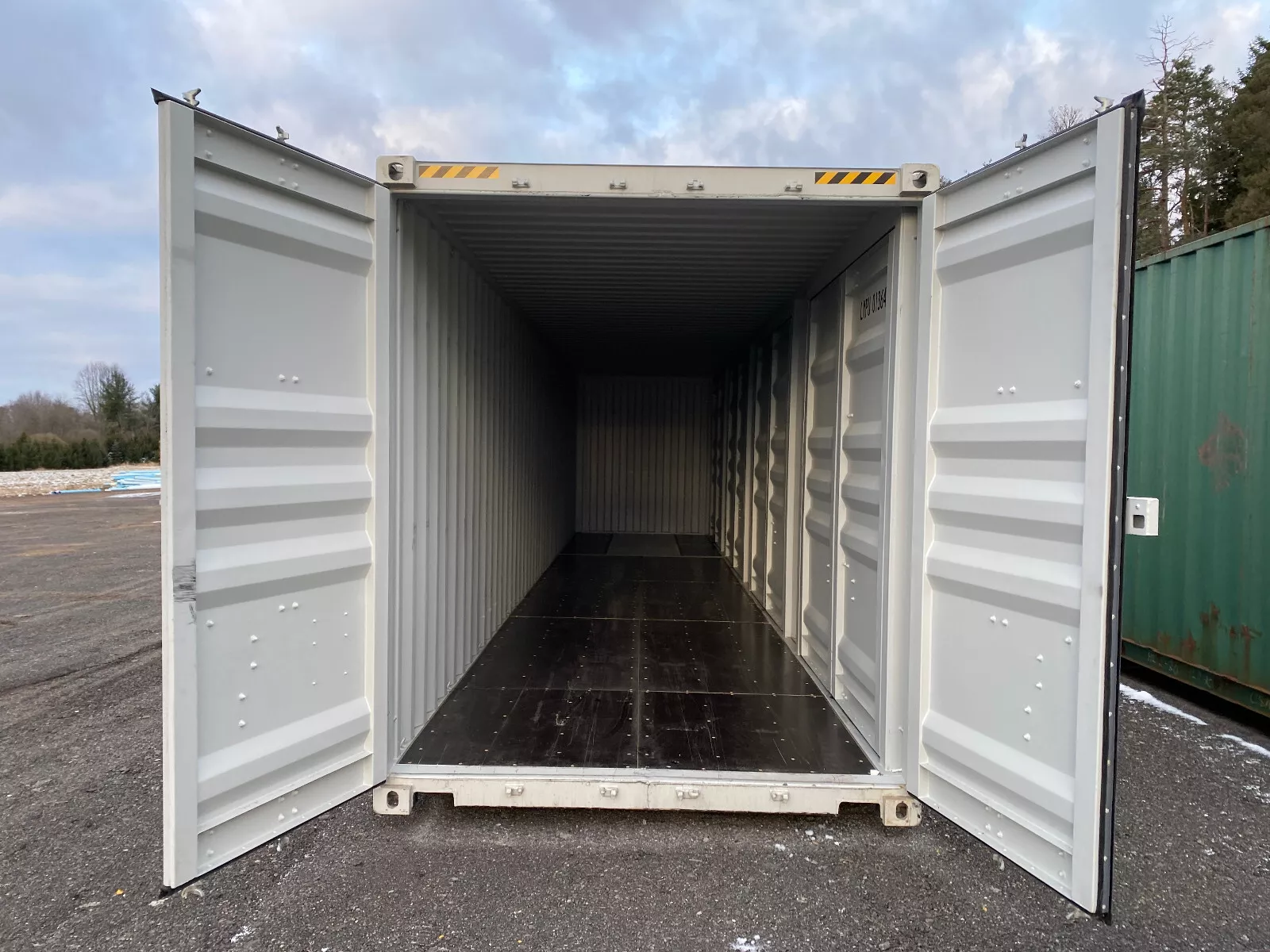 Nieuwe 40-voets zeecontainer voor eenmalig gebruik met zijdeuren – Bild 3
