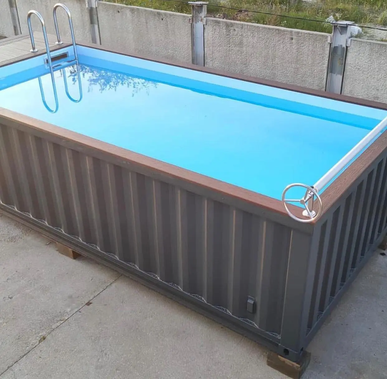20 ft containerzwembad - Afbeelding 3