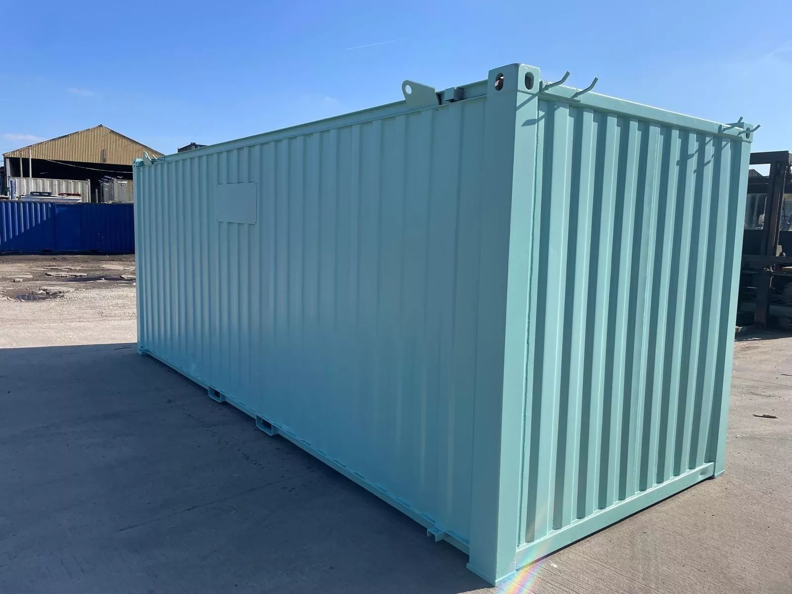 Vandalismebestendige opslagcontainer van 6 x 2,4 meter - Levering door heel het land - Afkomstig uit Salford - Image 6