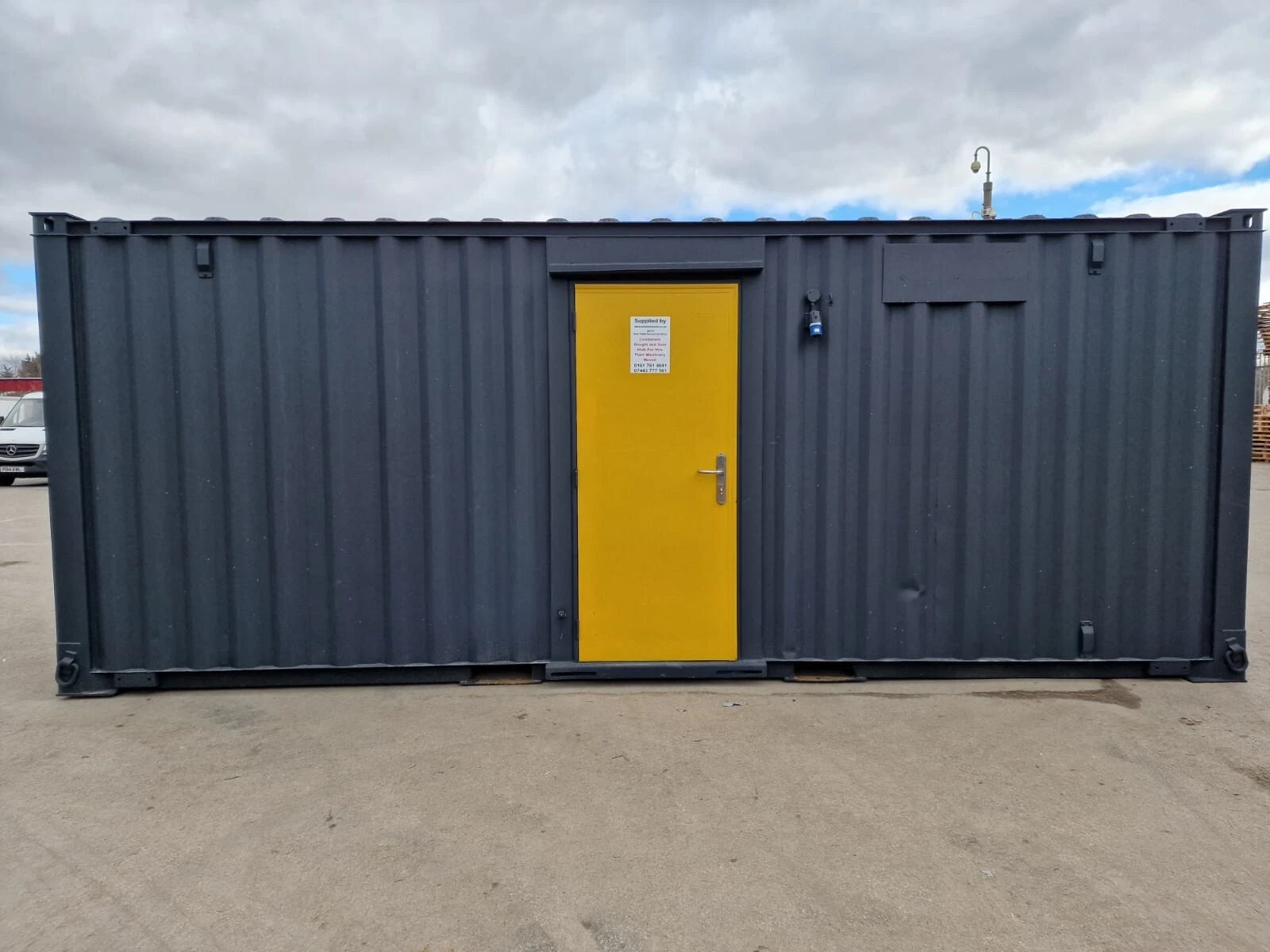 20FT X 8FT Anti-Vandalisme Kantoor Kantine