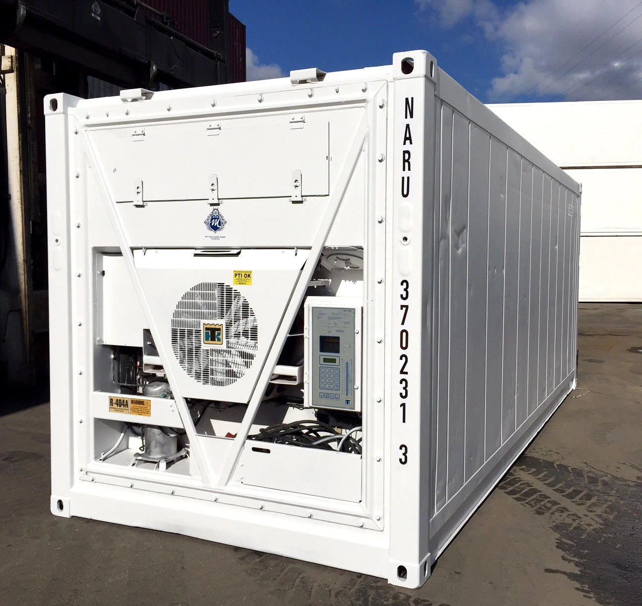 20 voet vriescontainer compacte mobiele koelcel Thermo King / Reefer