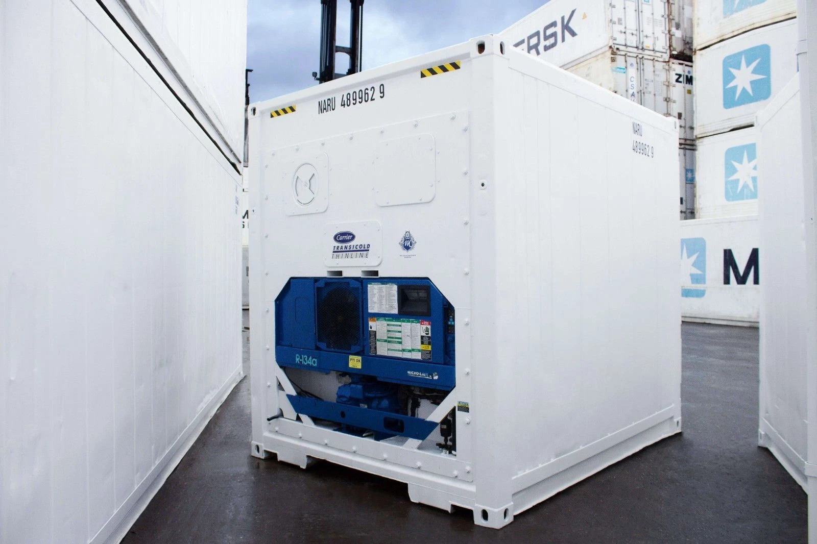 10-voets vriescontainer, compacte mobiele koelcel, koelcontainer - Afbeelding 2