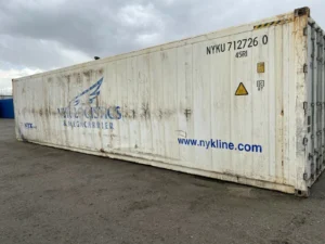 40-voets koelcontainer (niet in gebruik)