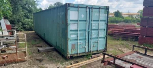 Waterdichte zeecontainer van 12 meter - Extra opslagruimte.